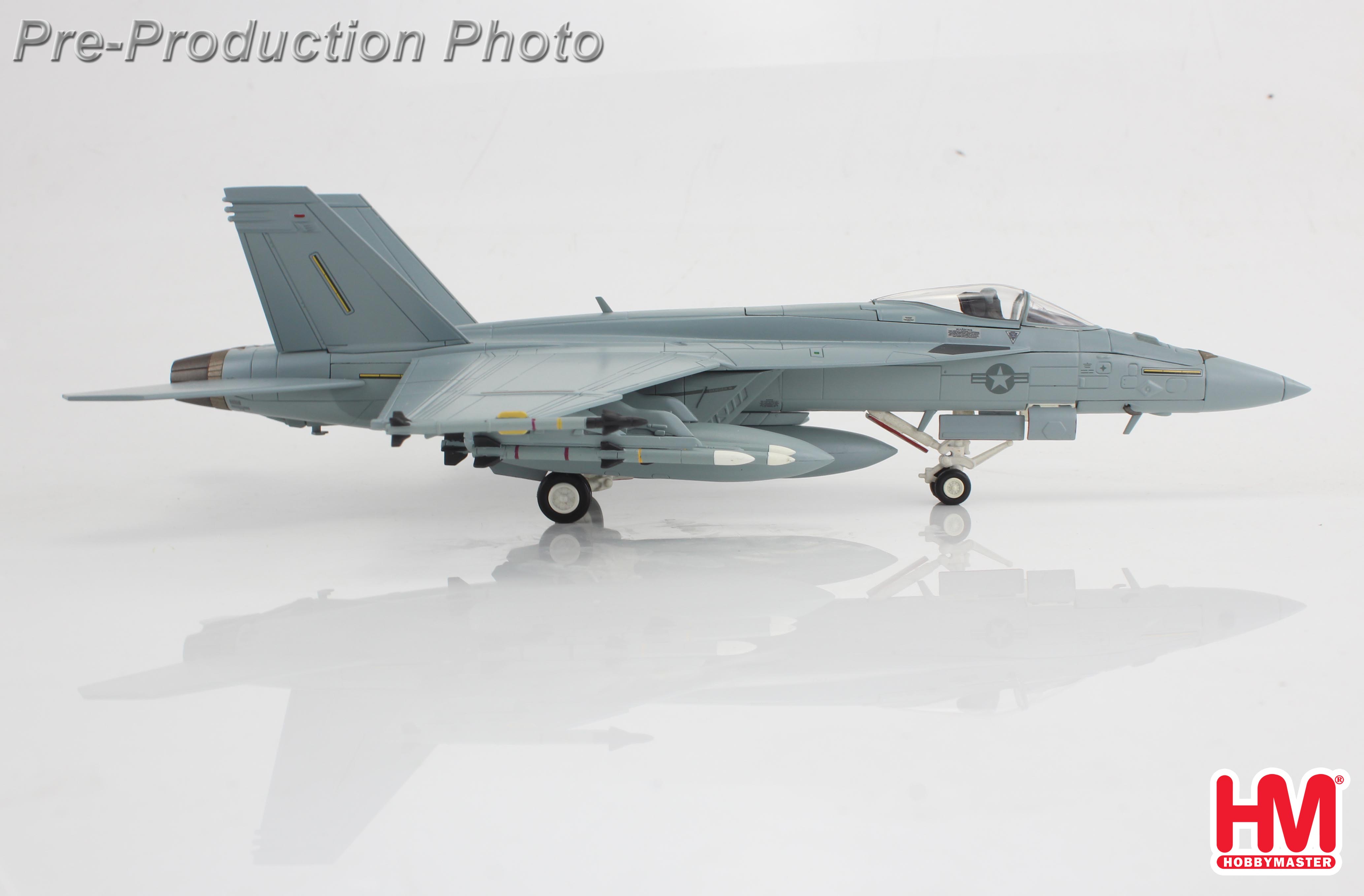 【未使用品】HOBBYMASTER F/A-18F HA5120 F/A-18F Super Hornet 1:72 Diecast Model - Hobby Master HM
